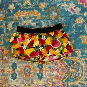 PINK fruit sleep shorts